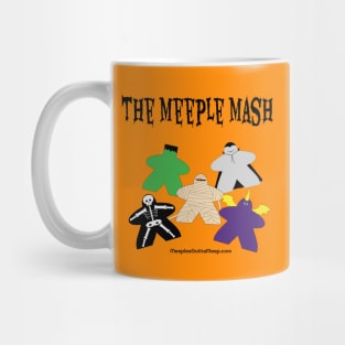 Meeple Mash, orange Mug